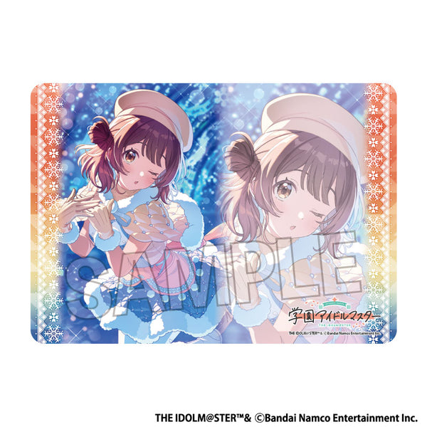 『学園アイドルマスター』イラストプレイマットNT White Night! White Wish! 花海佑芽